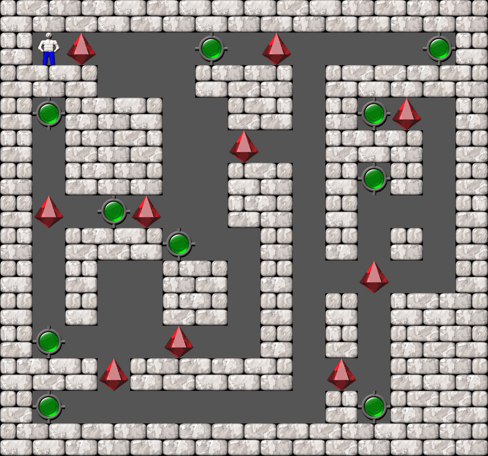 Sokoban Bugs1005 collections level 729